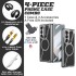 Samsung Galaxy Z Fold6 Protective Case Combo with Hi-Fi Earbuds & Fast Charger