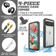 Google Pixel 9/8/7 Series 4-Piece Combo with 128GB USB Flash Drive