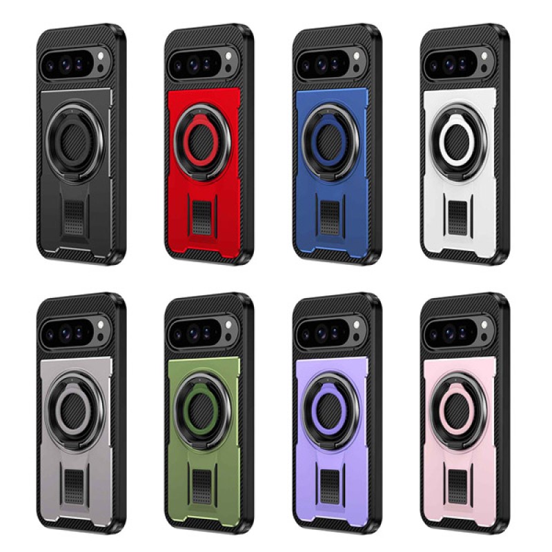 Google Pixel 9/8 Series 4-Piece Combo with Kickstand & Breathable Design Google Pixel 9/8 Series 4-Piece Combo with Kickstand & Breathable Design