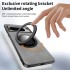 Google Pixel 7A/8/8 Pro Series 4-Piece Combo with 360° Rotatable Stand