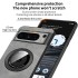 Google Pixel 7A/8/8 Pro Series 4-Piece Combo with 360° Rotatable Stand