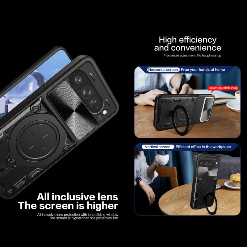 Google Pixel 9/8 Series 4-Piece Combo with Rugged Camouflage Case Google Pixel 9/8 Series 4-Piece Combo with Rugged Camouflage Case