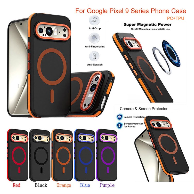 Google Pixel 9 Series 4-Piece Combo with Magnetic Features Google Pixel 9 Series 4-Piece Combo with Magnetic Features