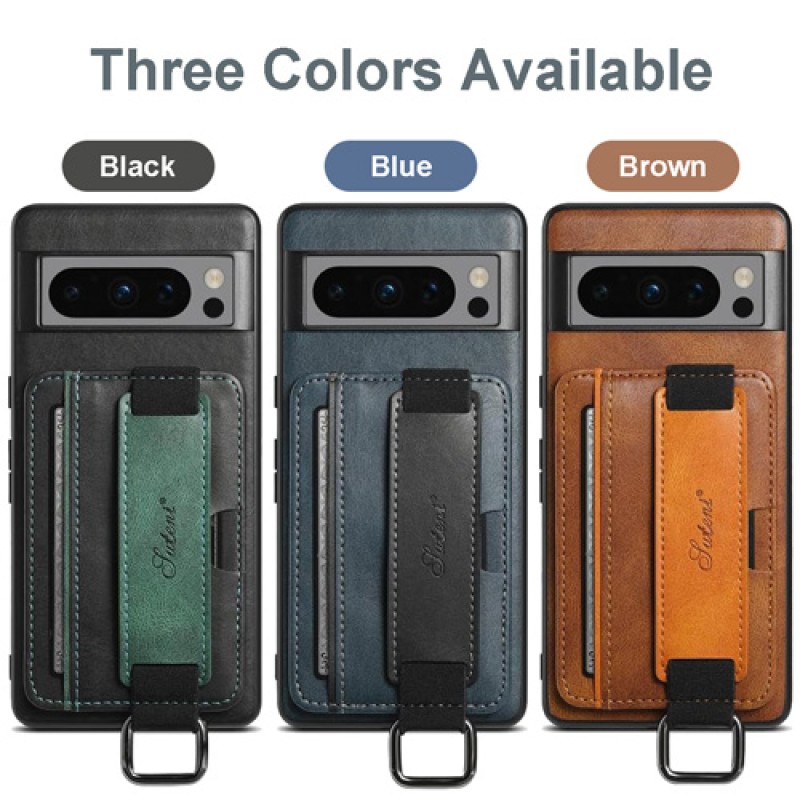 Google Pixel 9/8/7 Series 4-Piece Combo with PU Leather Card Holder Google Pixel 9/8/7 Series 4-Piece Combo with PU Leather Card Holder