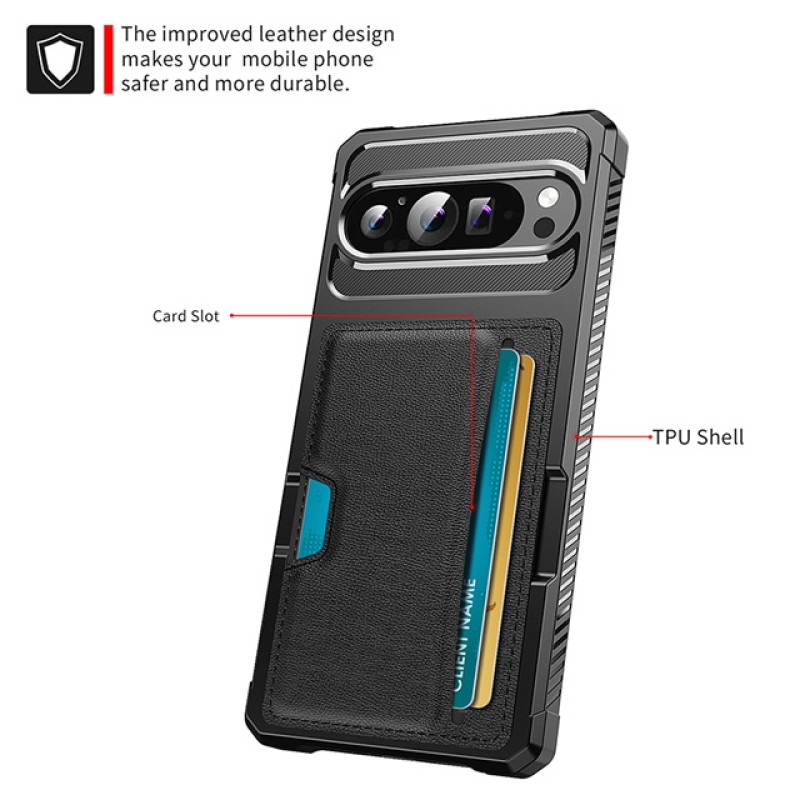 Google Pixel 9/8/7 Series 4-Piece Combo with Wallet & Magnetic Features Google Pixel 9/8/7 Series 4-Piece Combo with Wallet & Magnetic Features