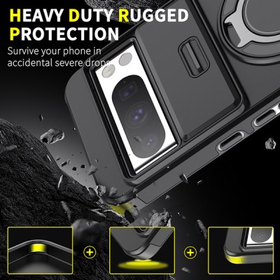 Google Pixel 9/8 Series 4-Piece Combo with Built-In Stand