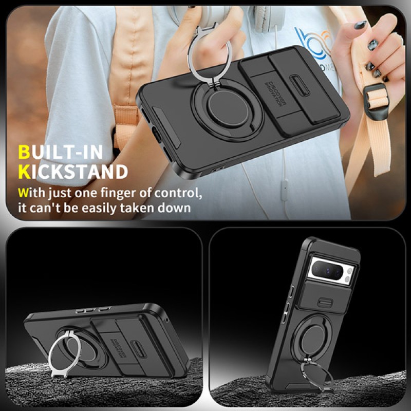 Google Pixel 9/8 Series 4-Piece Combo with Built-In Stand Google Pixel 9/8 Series 4-Piece Combo with Built-In Stand