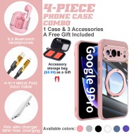 Google Pixel 9 Series 4-Piece Combo with Accessory Storage Bag
