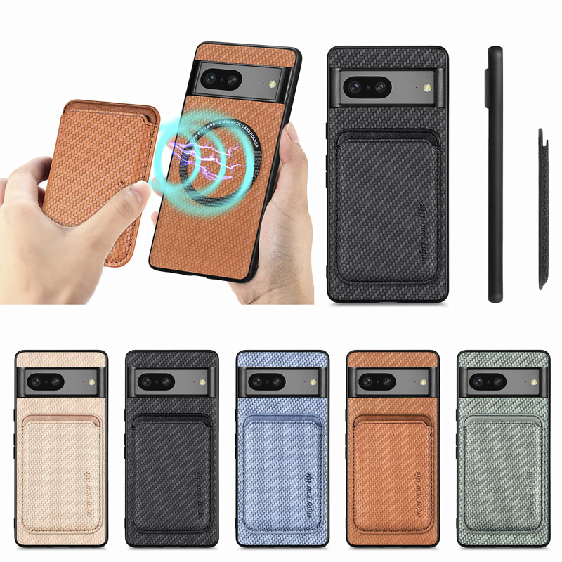 Google Pixel 9/8/7 Series 4-Piece Combo with Detachable Card Pack Google Pixel 9/8/7 Series 4-Piece Combo with Detachable Card Pack