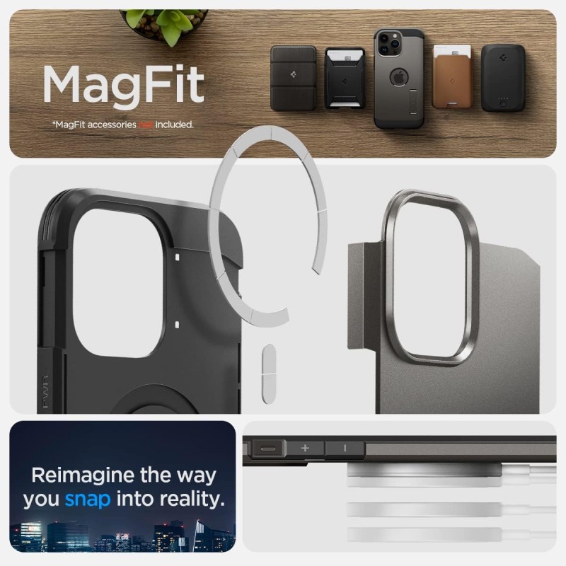 Ultimate Magnetic iPhone Case Bundle: Stand + Noise-Cancelling Earbuds + 4-in-1 Cable Ultimate Magnetic iPhone Case Bundle: Stand + Noise-Cancelling Earbuds + 4-in-1 Cable