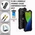 Phone Magnetic Stand Case Bundle: ANC Earbuds, 4-in-1 Cable & Screen Protectors Phone Magnetic Stand Case Bundle: ANC Earbuds, 4-in-1 Cable & Screen Protectors