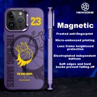 NEWZONE NBA Legend No. 23 iPhone Bundle: Jersey Case, Bluetooth Earbuds & Fast Charger