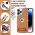 4-in-1 PU Leather iPhone Business Case Set with Invisible Stand & Accessories by WITTYCOMBO 4-in-1 PU Leather iPhone Business Case Set with Invisible Stand & Accessories by WITTYCOMBO