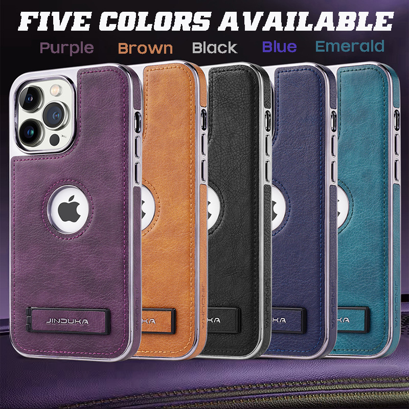 4-in-1 PU Leather iPhone Business Case Set with Invisible Stand & Accessories by WITTYCOMBO 4-in-1 PU Leather iPhone Business Case Set with Invisible Stand & Accessories by WITTYCOMBO