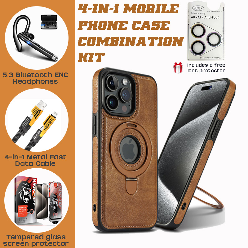 Executive PU Leather Kit: BT Headset + Fast Charging Cable Executive PU Leather Kit: BT Headset + Fast Charging Cable