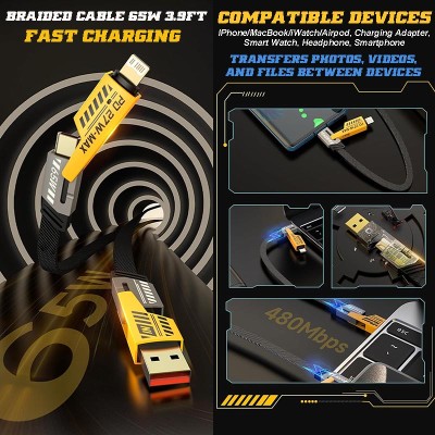 MWK iPhone 12-15 MagSafe Bundle: ANC Earbuds + Fast Charger + Waterproof Case