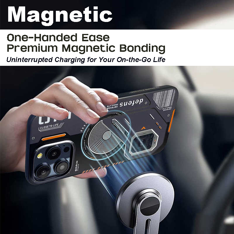 WITTYCOMBO Futuristic iPhone A15 Bundle: Magnetic Case, Hi-Fi Earbuds & Hyper Charger WITTYCOMBO Futuristic iPhone A15 Bundle: Magnetic Case, Hi-Fi Earbuds & Hyper Charger