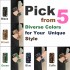 Women's Luxury iPhone Gift Set: PU Case + ANC Earbuds + 4-in-1 Charger Women's Luxury iPhone Gift Set: PU Case + ANC Earbuds + 4-in-1 Charger