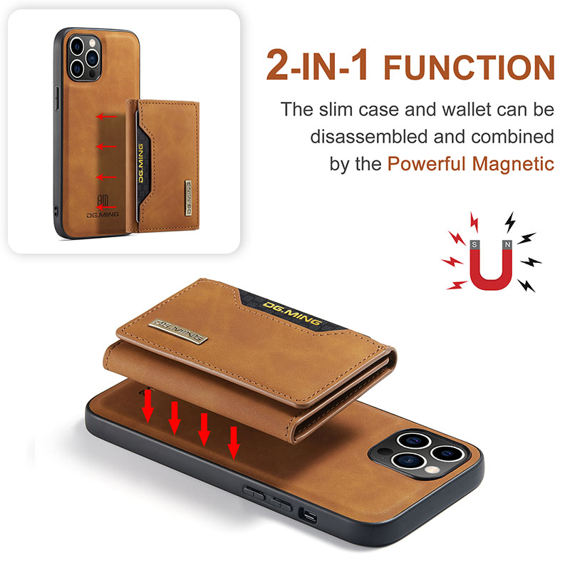 WITTYCOMBO Magnetic Leather iPhone Case Set: Detachable Wallet, ENC Headset & Turbo Charger WITTYCOMBO Magnetic Leather iPhone Case Set: Detachable Wallet, ENC Headset & Turbo Charger