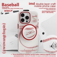 Baseball iPhone Bundle: Magnetic Case, BT Earbuds & Fast Charging Cable