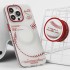 Baseball iPhone Bundle: Magnetic Case, BT Earbuds & Fast Charging Cable