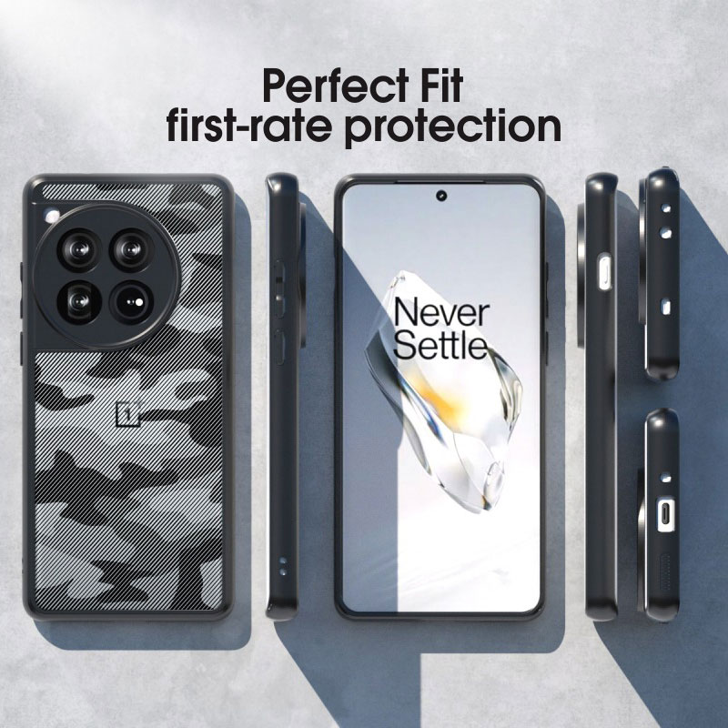 OnePlus 12/13/ACE 3/ACE 2V Series 4-Piece Combo with Camouflage Design OnePlus 12/13/ACE 3/ACE 2V Series 4-Piece Combo with Camouflage Design