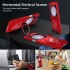 Sci-Fi Red Accessories Bundle for Samsung Galaxy S23Ultra/S24 Ultra: Bluetooth Earbuds, Charger, & USB Drive