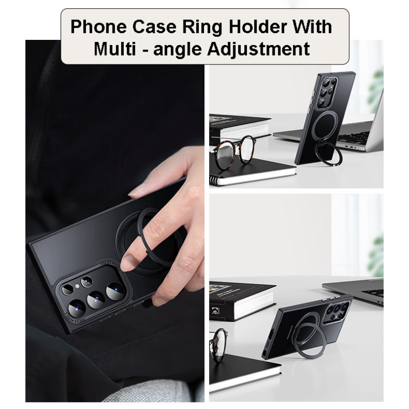 Samsung Galaxy S24/S23 TPU Case Combo with 360° Stand & Hi-Fi Earbuds Samsung Galaxy S24/S23 TPU Case Combo with 360° Stand & Hi-Fi Earbuds