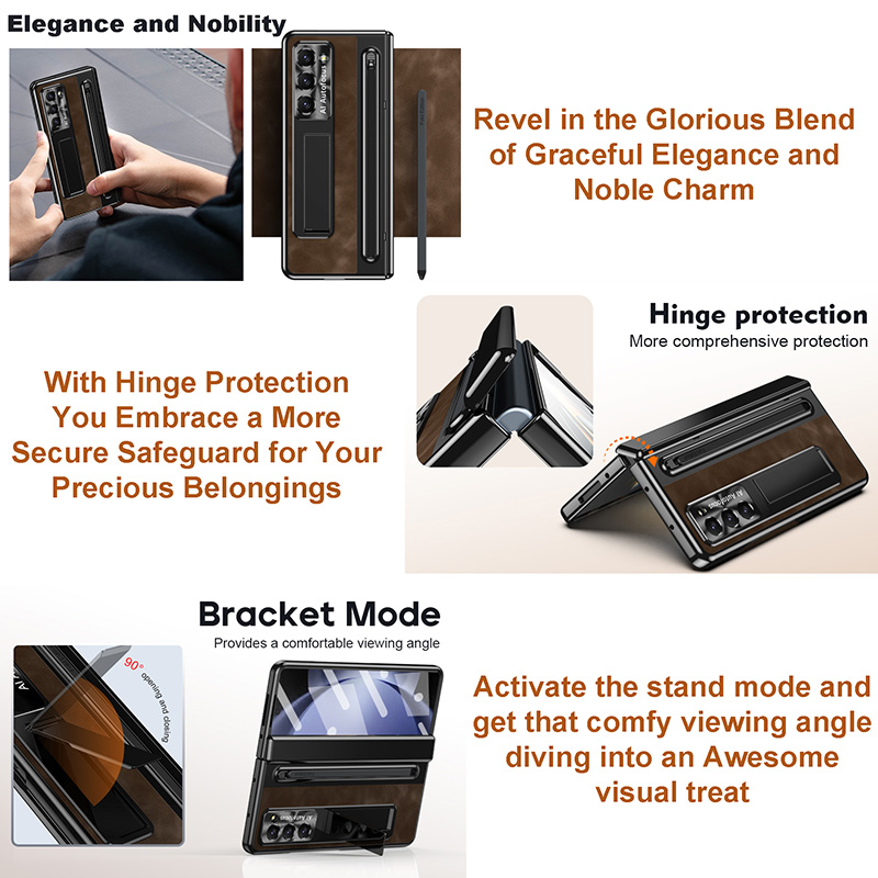 Samsung Galaxy Z Fold4/Z Fold5/Z Fold6 PC Case Combo with Stylus & Hi-Fi Earbuds Samsung Galaxy Z Fold4/Z Fold5/Z Fold6 PC Case Combo with Stylus & Hi-Fi Earbuds