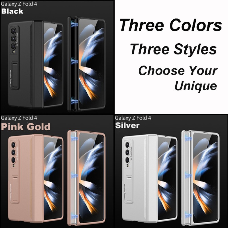 Premium Bundle for Samsung Galaxy Z Fold4 – Protective Case, Earbuds & Charging Kit Premium Bundle for Samsung Galaxy Z Fold4 – Protective Case, Earbuds & Charging Kit
