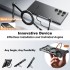 Galaxy S24 Marble Case: Hi-Fi Earbuds, 4-in-1 Cable & GaN Charger