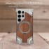 S23 Ultra/S24 Ultra Walnut Case Set: Hi-Fi Earbuds + 30W Fast Charging