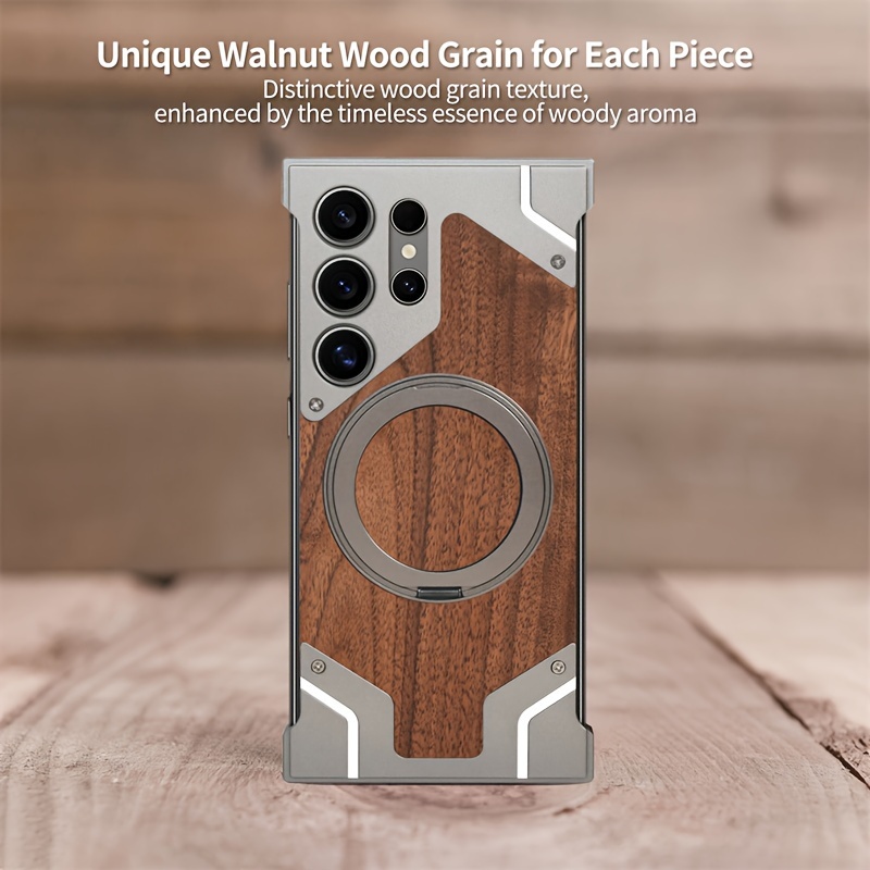S23 Ultra/S24 Ultra Walnut Case Set: Hi-Fi Earbuds + 30W Fast Charging S23 Ultra/S24 Ultra Walnut Case Set: Hi-Fi Earbuds + 30W Fast Charging