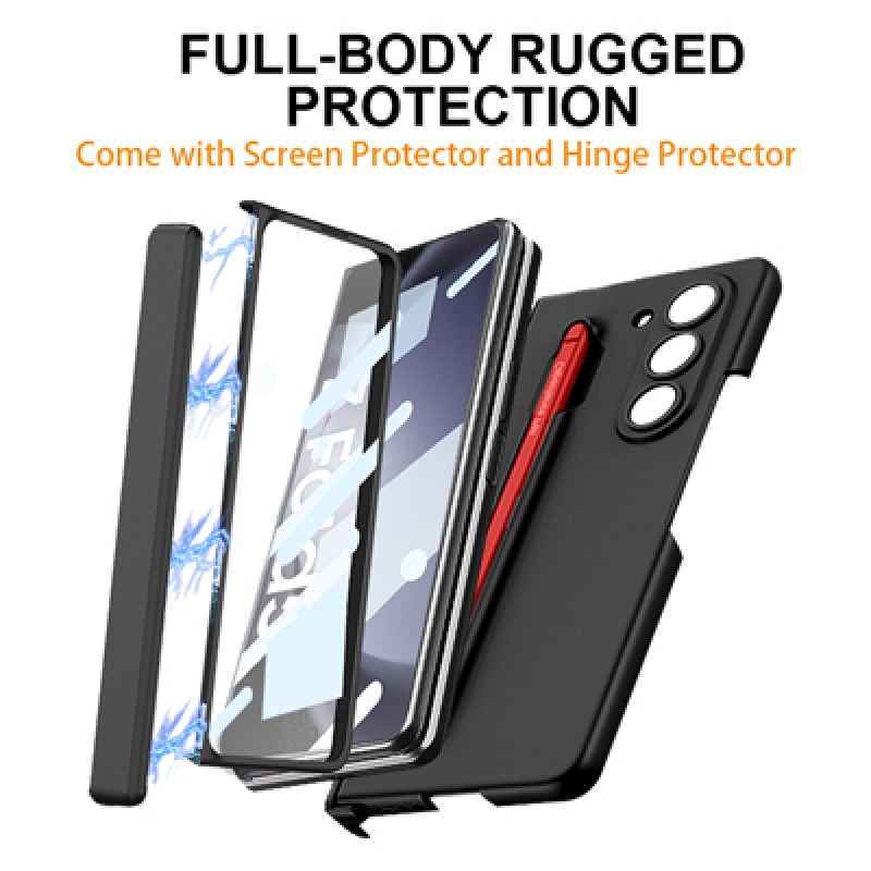 Samsung Galaxy Z Fold5 Stylus Case Combo with Hi-Fi Earbuds & Fast Charger Samsung Galaxy Z Fold5 Stylus Case Combo with Hi-Fi Earbuds & Fast Charger