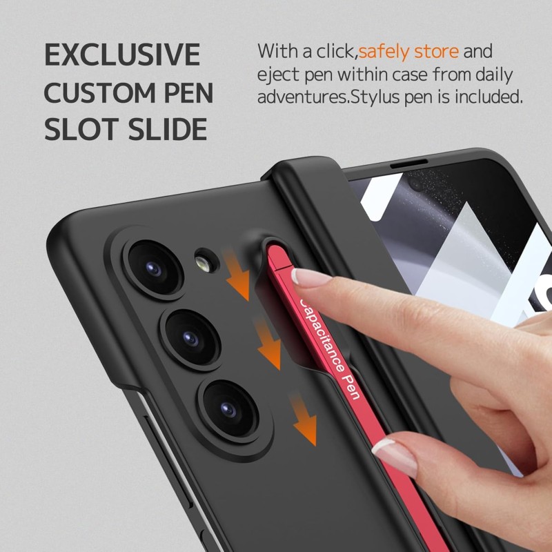 Samsung Galaxy Z Fold5 Stylus Case Combo with Hi-Fi Earbuds & Fast Charger Samsung Galaxy Z Fold5 Stylus Case Combo with Hi-Fi Earbuds & Fast Charger
