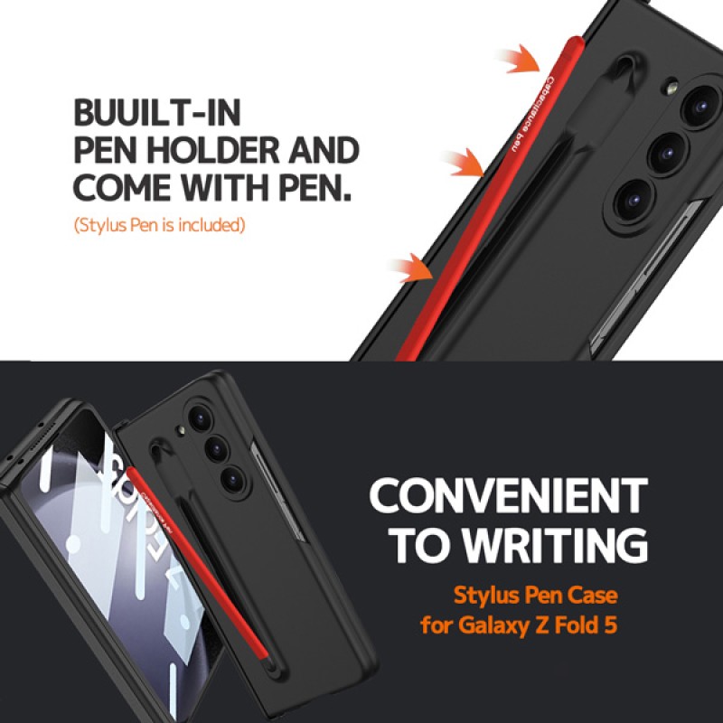 Samsung Galaxy Z Fold5 Stylus Case Combo with Hi-Fi Earbuds & Fast Charger Samsung Galaxy Z Fold5 Stylus Case Combo with Hi-Fi Earbuds & Fast Charger
