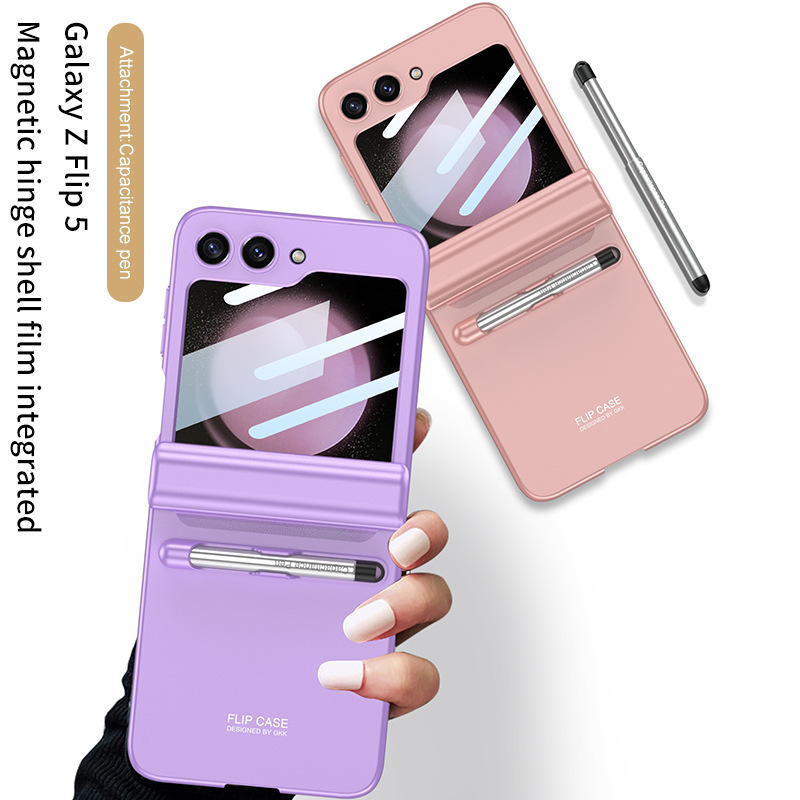 Samsung Z Flip5 Magnetic Case Set: Stylus, BT Earbuds & PD30W Fast Charging Samsung Z Flip5 Magnetic Case Set: Stylus, BT Earbuds & PD30W Fast Charging