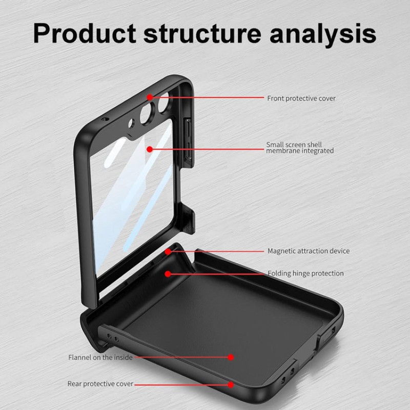 Samsung Galaxy Z Flip5 Shockproof Case Combo with Hi-Fi Earbuds & Fast Charger Samsung Galaxy Z Flip5 Shockproof Case Combo with Hi-Fi Earbuds & Fast Charger