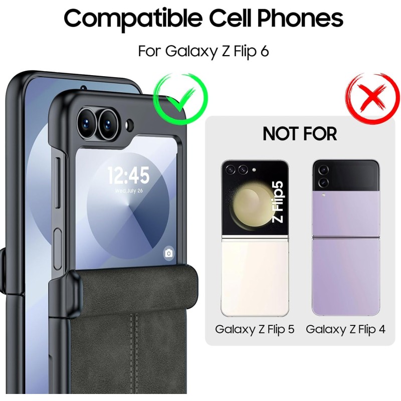 Samsung Galaxy Z Flip6 Protective Case Combo with Hi-Fi Earbuds & Fast Charger Samsung Galaxy Z Flip6 Protective Case Combo with Hi-Fi Earbuds & Fast Charger