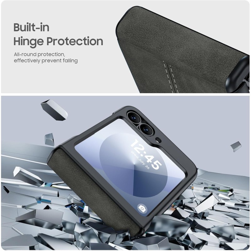 Samsung Galaxy Z Flip6 Protective Case Combo with Hi-Fi Earbuds & Fast Charger Samsung Galaxy Z Flip6 Protective Case Combo with Hi-Fi Earbuds & Fast Charger