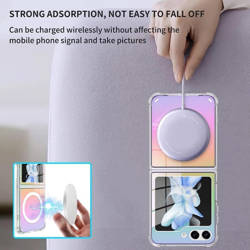 Compatible with Samsung Galaxy Z (Flip4/Flip5/Flip6) – 4-Piece Protective Phone Accessory Bundle Compatible with Samsung Galaxy Z (Flip4/Flip5/Flip6) – 4-Piece Protective Phone Accessory Bundle
