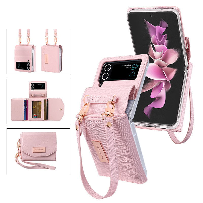 Galaxy Z Flip Wallet Case: Hi-Fi Earbuds, 30W Charger + LED Mirror Galaxy Z Flip Wallet Case: Hi-Fi Earbuds, 30W Charger + LED Mirror