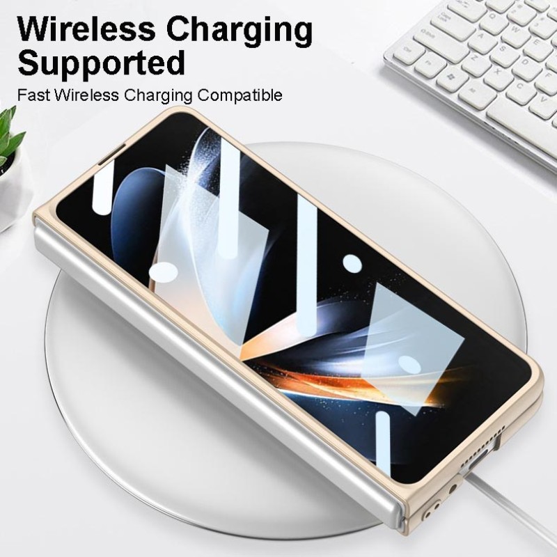 Samsung Galaxy Z Fold4 Magnetic Wireless Charging Case Combo with Hi-Fi Earbuds & Fast Charger Samsung Galaxy Z Fold4 Magnetic Wireless Charging Case Combo with Hi-Fi Earbuds & Fast Charger