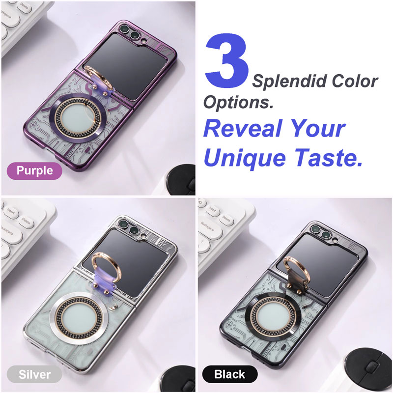 Galaxy Z Flip4/5/6 Protective Case Kit: BT Earphones + High-Speed Data Cable Galaxy Z Flip4/5/6 Protective Case Kit: BT Earphones + High-Speed Data Cable